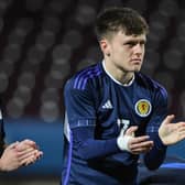 Ben Doak impressed for Scotland Under-21s despite a 2-1 loss to Iceland.  (Photo by Ross MacDonald / SNS Group)