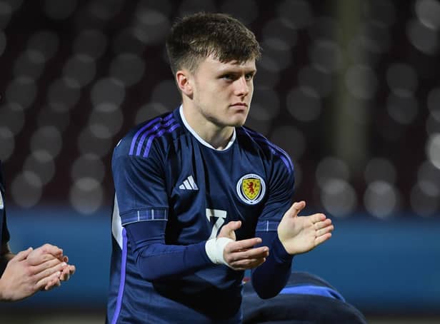 Ben Doak impressed for Scotland Under-21s despite a 2-1 loss to Iceland.  (Photo by Ross MacDonald / SNS Group)