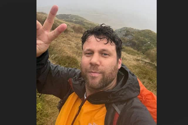 Andy Ure died suddenly while out hillwalking. Pic: Contributed