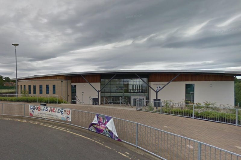 Rounding out the top five is Douglas Academy, in Milngavie. With 75 per cent of pupils gaining at least five Highers, it's the second most academically successful school in East Dunbartonshire.