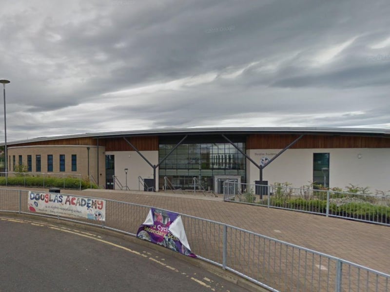 Rounding out the top five is Douglas Academy, in Milngavie. With 75 per cent of pupils gaining at least five Highers, it's the second most academically successful school in East Dunbartonshire.