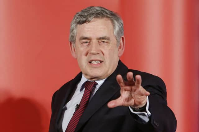 Gordon Brown has waded into the Sturgeon Versus Salmond row.