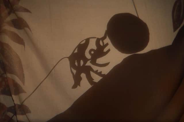 Shadow puppetry from Nyanya and the Mighty Whizz!