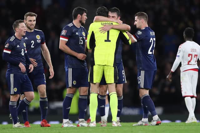 Scotland will face Ukraine in the play-offs.