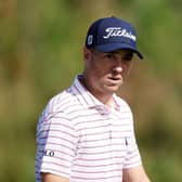 Justin Thomas during the final round of the Sentry Tournament Of Champions in Kapalua, Hawaii. (Photo: Getty Images)