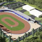 Artist's impression of Monarchs' new home, West Lothian Community Stadium   Pic: Edinburgh Monarchs Speedway
