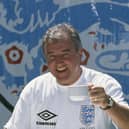 Manager Terry Venables at a training session of the England national football team in 1996 (Picture: Phil Cole/Getty Images)