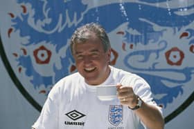 Manager Terry Venables at a training session of the England national football team in 1996 (Picture: Phil Cole/Getty Images)