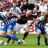 Liam Boyce was given another late cameo for Hearts in the 0-0 draw against Kilmarnock.