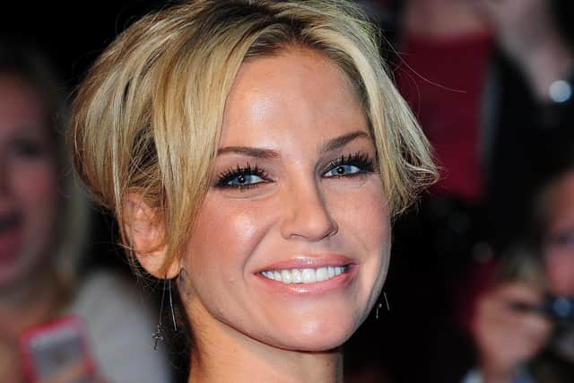 File photo dated 07/10/2013 of Sarah Harding arriving at the 2013 Pride of Britain awards at Grosvenor House, London. The Girls Aloud star has died at the age of 39, her mother has said in a post on Instagram