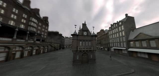 Digital graphics maestro Ian Young created a 360 panorama of St Enoch Square in Glasgow as it looked circa 1900.