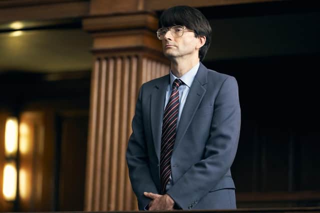 STV hailed the success of Des, the  crime drama following the arrest and trial of serial killer Dennis Nilsen, and starring David Tennant. Picture: Robert Viglasky