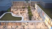 A visual illustration of the redevelopment plans for East Kilbride. Picture: Threesixty Architecture
