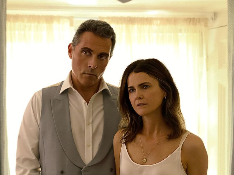 Keri Russell and Rufus Sewell star in this Netflix series as the ambassador to the UK juggles her turbulent marriage to a political star with her new role.