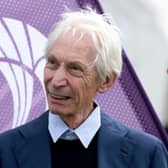 Charlie Watts of The Rolling Stones during the One Day International at The Grange, Edinburgh between Scotland v England.