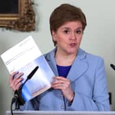 Pointing out the lack of detail in the SNP's plans for Scottish independence does not actually resolve the constitutional question (Picture: Russell Cheyne/pool/Getty Images)
