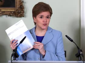 Pointing out the lack of detail in the SNP's plans for Scottish independence does not actually resolve the constitutional question (Picture: Russell Cheyne/pool/Getty Images)