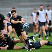 Sam Hidalgo-Clyne in action for Exeter Chiefs.