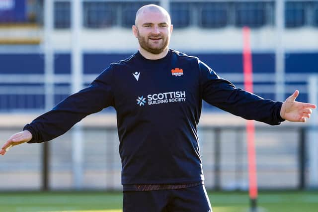 Dave Cherry has targeted more Scotland caps after signing a new contract with Edinburgh. (Photo by Ross Parker / SNS Group)