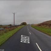 An ambulance came to check over the female driver and the road is currently closed (Photo: Google Maps).