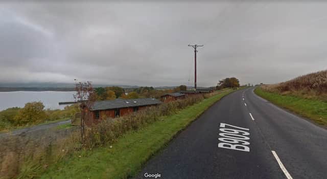 An ambulance came to check over the female driver and the road is currently closed (Photo: Google Maps).