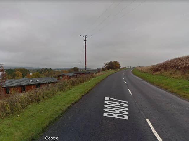 An ambulance came to check over the female driver and the road is currently closed (Photo: Google Maps).