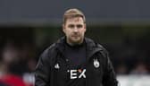 Aberdeen first-team coach Peter Leven will take charge for the visit of Celtic. (Photo by Craig Foy / SNS Group)