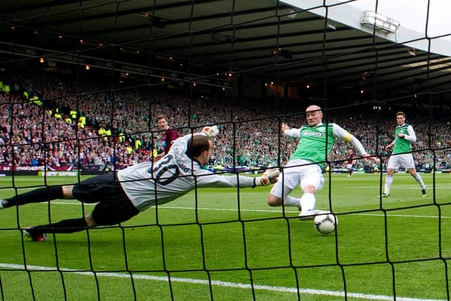 His cup final consolation, but he reckons Hibs' Hampden horror-show might have turned out differently