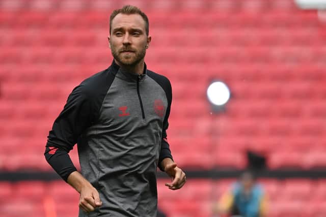 Denmark's midfielder Christian Eriksen Photo: Jonathan Nackstrand / AFP