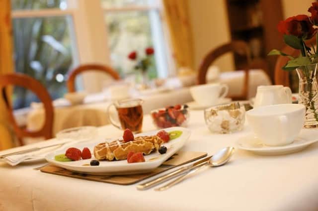 Arden Country House breakfast