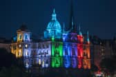 The traditional headquarters of Bank of Scotland on The Mound, Edinburgh, and now home to the Scottish HQ for Lloyds Banking Group.