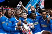Joe Aribo and Connor Goldson made over 100 Rangers appearances between them last season.  (Photo by Craig Williamson / SNS Group)