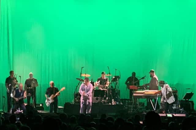 Terry Hall singing with The Specials, Usher Hall, Edinburgh, 2021.