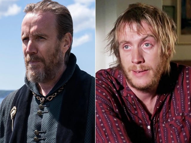 Rhys Ifans plays the cunning and serious Hand of the King Otto Hightower in House of the Dragon. But his breakout role was as Hugh Grant's annoying roommate, Spike, in Notting Hill. He's also played Xenophilius Lovegood in Harry Potter, and The Lizard in The Amazing Spider-Man.