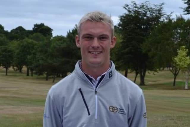 Castle Park's Connor Wilson won the Lothians Championship for a second time in three years last weekend. Picture: LGA