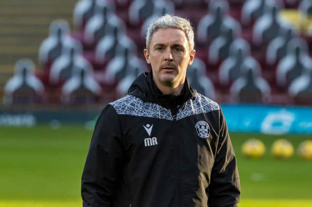 Maurice Ross pictured during his spell as a coach with Motherwell