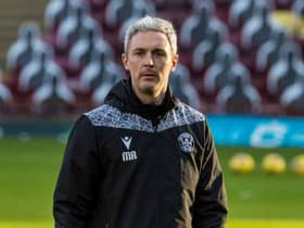 Maurice Ross pictured during his spell as a coach with Motherwell