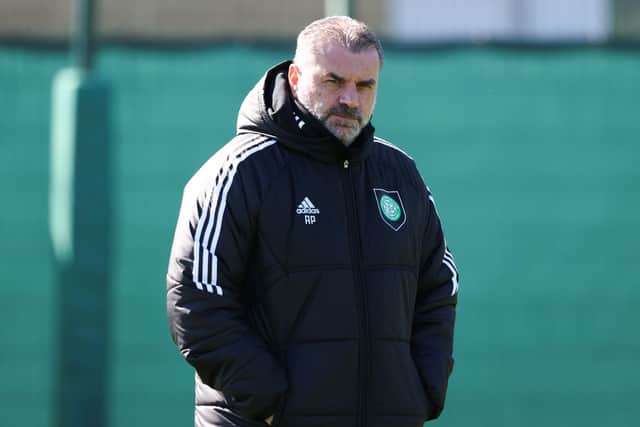 Celtic's Ange Postecoglou says he 'doesn't understand' comments made by Rangers manager Michael Beale regarding the referee being under pressure in Saturday's Old Firm fixture at Celtic Park. (Photo by Craig Williamson / SNS Group)