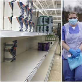 UK death toll rises as shoppers are warned to stop stockpiling