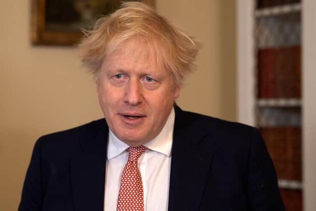 Prime Minister Boris Johnson announced a series of sanctions on Russia