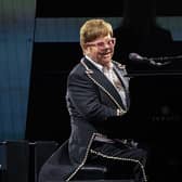 British musician Sir Elton John performs onstage during the "Farewell Yellow Brick Road The Final Tour" at the Alamodome in San Antonio, Texas. Picture: Suzanne Cordeiro/AFP via Getty Images