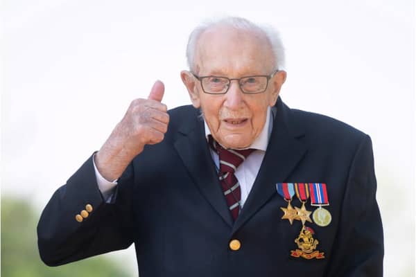 Inspirational fundraiser Captain Tom Moore reaches UK Number one at age 99