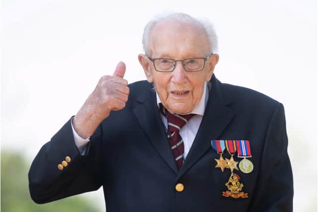 Inspirational fundraiser Captain Tom Moore reaches UK Number one at age 99