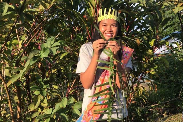 Analisa, a 21-year-old from the Jakun tribe in Malaysia, uses video to tell her story - which is set to feature in an art installation coming to Glasgow during the UN COP26 climate summit