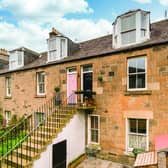 The two-level property has the enviable benefit of a private garden space