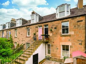 The two-level property has the enviable benefit of a private garden space