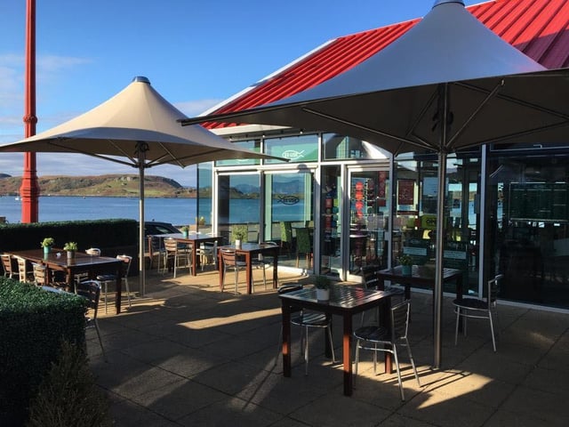 This fish and seafood restaurant couldn’t get any closer to the water, meaning it has excellent views across Oban Bay to the islands of Kerrera, Lismore, and beyond. They serve a range of seafood and fish, including a traditional fish supper.