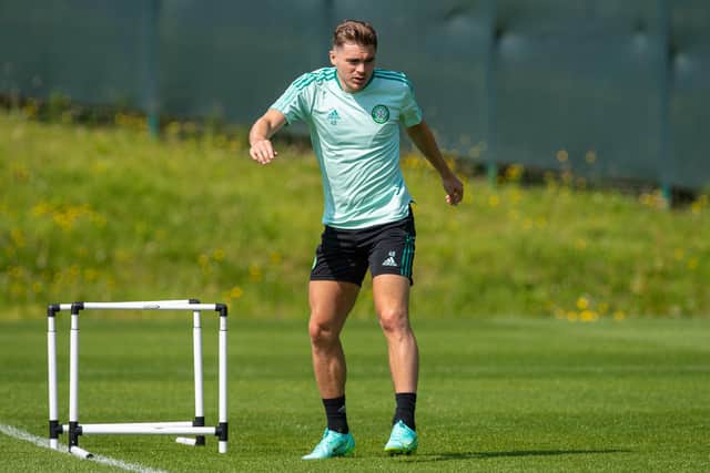 Celtic's James Forrest says he has been impressed by Ange Postecoglou's training as he backs the new manager's over his rebuild and refuses to dwell on events in Midtjylland.(Photo by Ross MacDonald / SNS Group)