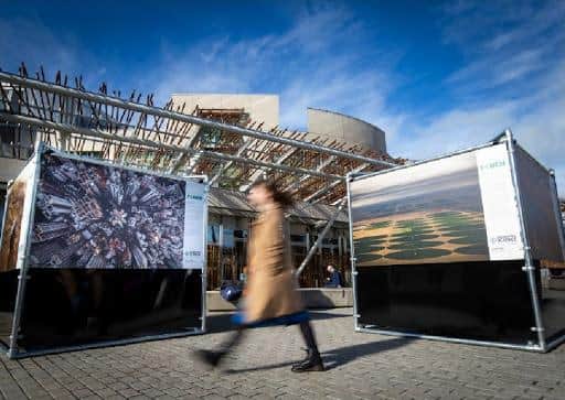 The Edinburgh Science Festival has used the grounds of the Scottish Parliament in previous years. Picture: Ian Georgeson