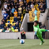 LIVINGSTON, SCOTLAND - JULY 30: Rangers Scott Arfield makes it 1-1 during a cinch Premiership match between Livingston and Rangers at Tony Macaroni Arena, on July 30, 2022, in Livingston, Scotland. (Photo by Alan Harvey / SNS Group)